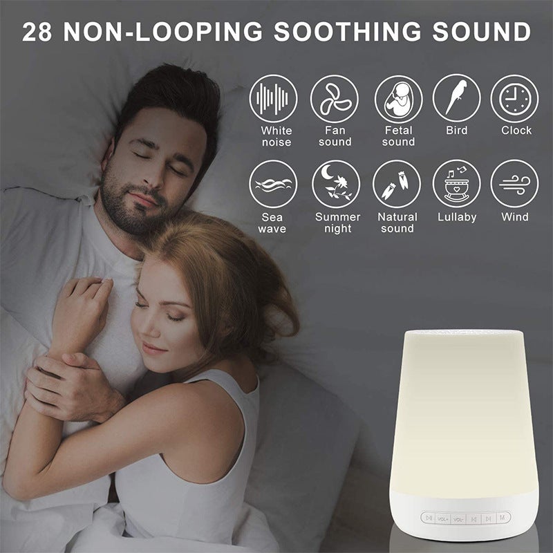 White noise sleep aid music sleep aid bedside lamp relaxation sleep aid college student dormitory night light small night light - Image 1