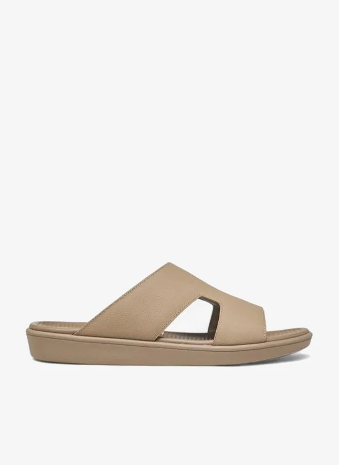 لو كونفورت صنادل عربية جلدية للرجال