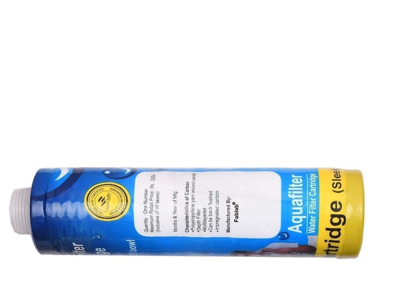 Filox 9 Inch Pre Filter Carbon Filter Cartridge | MLT Candle Type | Suitable for All Types of RO UV UF Water Purifiers | 9" Pre Filter Cartridge for Home Kitchen Water Filtration | Pack of 4 - Image 3