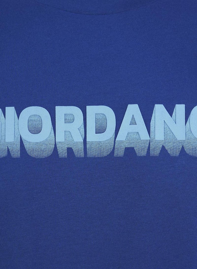 GIORDANO Men's Cotton Signature Print Tee - Image 4