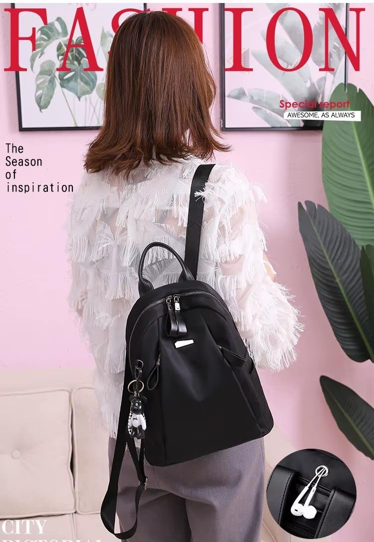 GLOSSY Women's Water Resistant Backpack, Lightweight, Adjustable Straps - Image 5