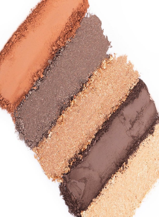 PAC On The Go Glam Eyeshadow Palette Nude | Intense Pigment | Blends Flawlessly | One Swipe Payoff - Image 3