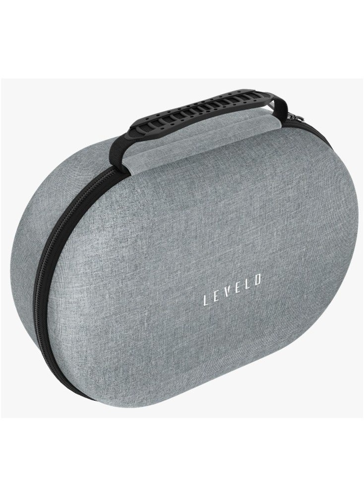 LEVELO Aura Full Protection Carrying Bag For Vision Pro - Grey