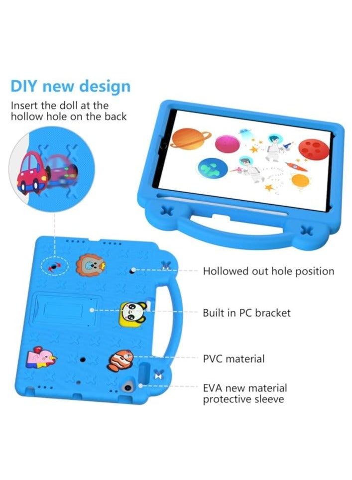 general Children's case for iPad Air 3 10.5 2019 / iPad Pro 10.5 2017, cartoon print shocks soft and durable children's EVA case with carrying handle and foldable stand - Image 3