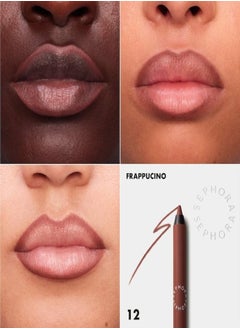 SEPHORA SEPHORA COLLECTION Colorful 8HR Longwear Transferproof Lip Liner 12 Frappucino - Matte Chestnut Brown – Waterproof Precision Lip Pencil in Soft Pink, 1.2g  - Image 2
