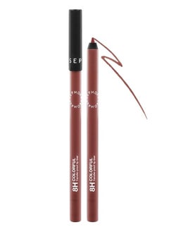 SEPHORA SEPHORA COLLECTION Colorful 8HR Longwear Transferproof Lip Liner 12 Frappucino - Matte Chestnut Brown – Waterproof Precision Lip Pencil in Soft Pink, 1.2g  - Image 1