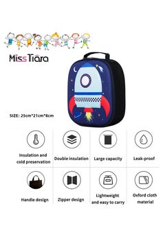 MissTiara Lunch Box Bag for Kids  - Image 3