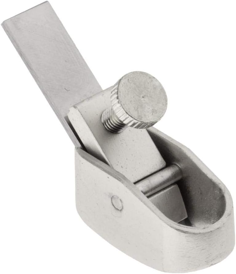 كلاراكو أداة يدوية لتسوية الخشب، مسحاج يدوي، مسحاج صغير لتشذيب الخشب، مسحاج لتنعيم الأسطح والحواف، فضي، مقاس صغير جدًا - Image 4