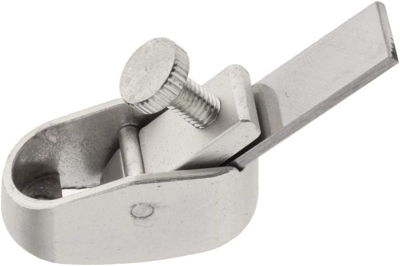 كلاراكو أداة يدوية لتسوية الخشب، مسحاج يدوي، مسحاج صغير لتشذيب الخشب، مسحاج لتنعيم الأسطح والحواف، فضي، مقاس صغير جدًا - Image 2