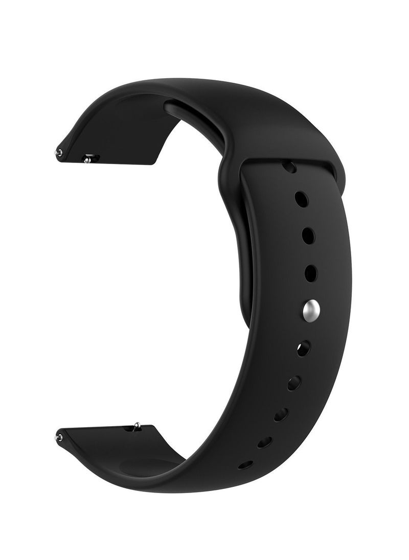 Generic - Silicone Clips Replacement Band for Kieslect Ks / kr Pro Watches (22 mm) - Image 1