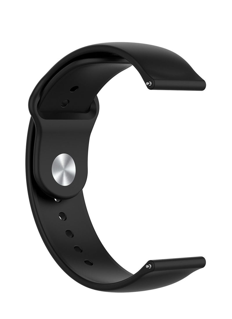 Generic - Silicone Clips Replacement Band for Kieslect Ks / kr Pro Watches (22 mm) - Image 1