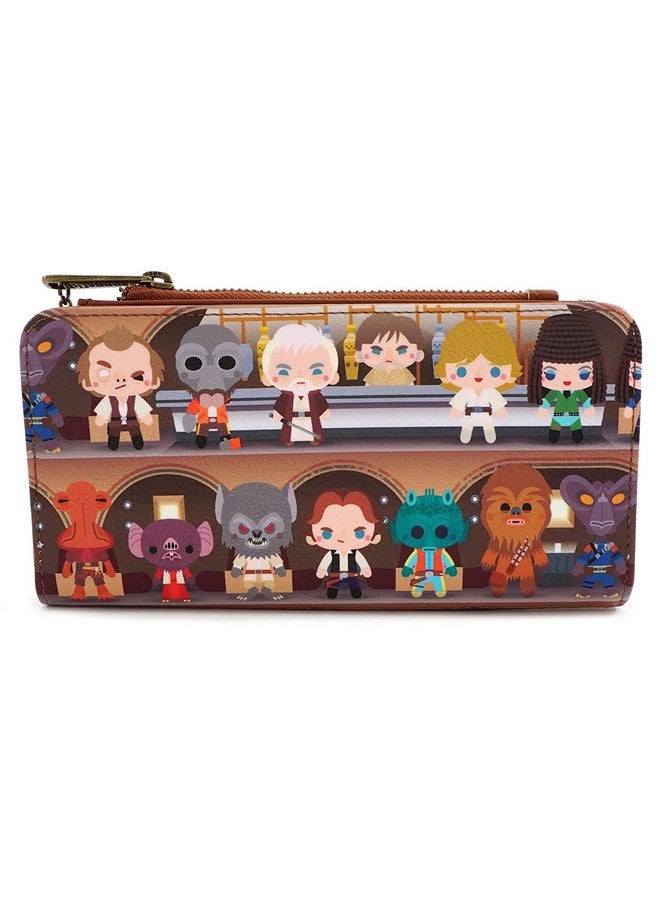 Loungefly X Star Wars Cantina Scene Bifold Wallet (Multicolored One Size) - Image 1