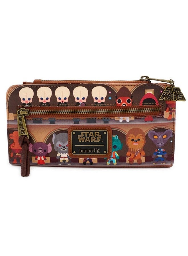 Loungefly X Star Wars Cantina Scene Bifold Wallet (Multicolored One Size) - Image 2