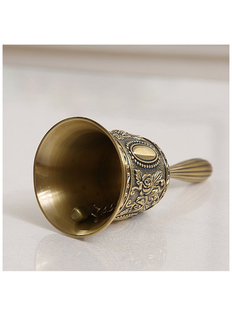 Hand Bell Multi-Purpose Retro Call Bell Wedding Bell for Wedding Decoration,  Church, Classroom, Bar and Home Decoration - Image 2