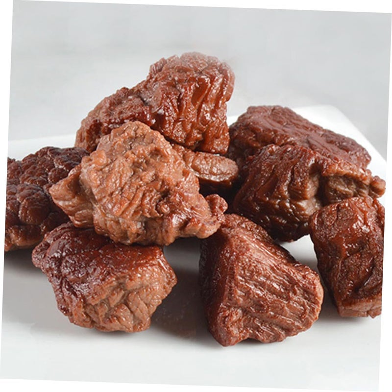 14Pcs Realistic Cooked Beef Model For Kitchen Photography Props and Display - Image 4