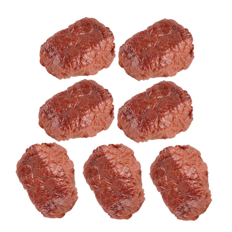 14Pcs Realistic Cooked Beef Model For Kitchen Photography Props and Display - Image 3