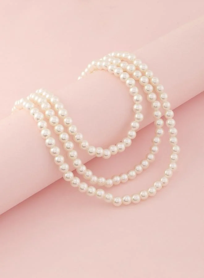 Take Two Pack o 3 - Faux Pearl Necklace