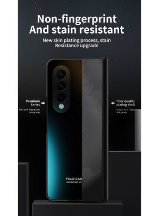 Samsung Galaxy Z Fold 4 Case Full Body Cover with Built-in Screen Protector Hard PC Ultra Slim Anti-Scratches Shockproof Protective Phone Case for Samsung Galaxy Z Fold 4 - view 5
