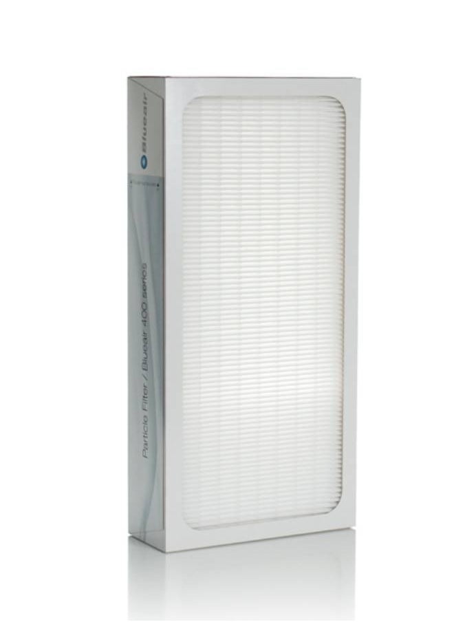 Blueair - Particle Filter | Replacement Filter for Classic 400 Series, Works with Classic 402, 403, 405, 410, 450E, 455EB, 480i, Removes 99.97% of Airborne Particles, 6-12 months of use - White - 1pc - Image 1