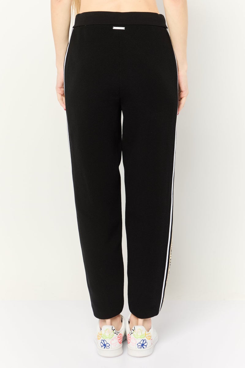 Michael Kors Women Straight Leg Jogger Pants, Black - Image 4