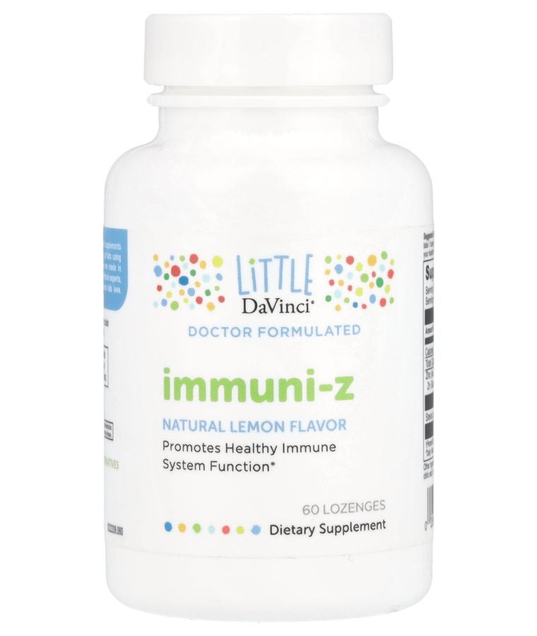 LiTTLE DaVinci Immuni-Z Natural Lemon 60 Lozenges