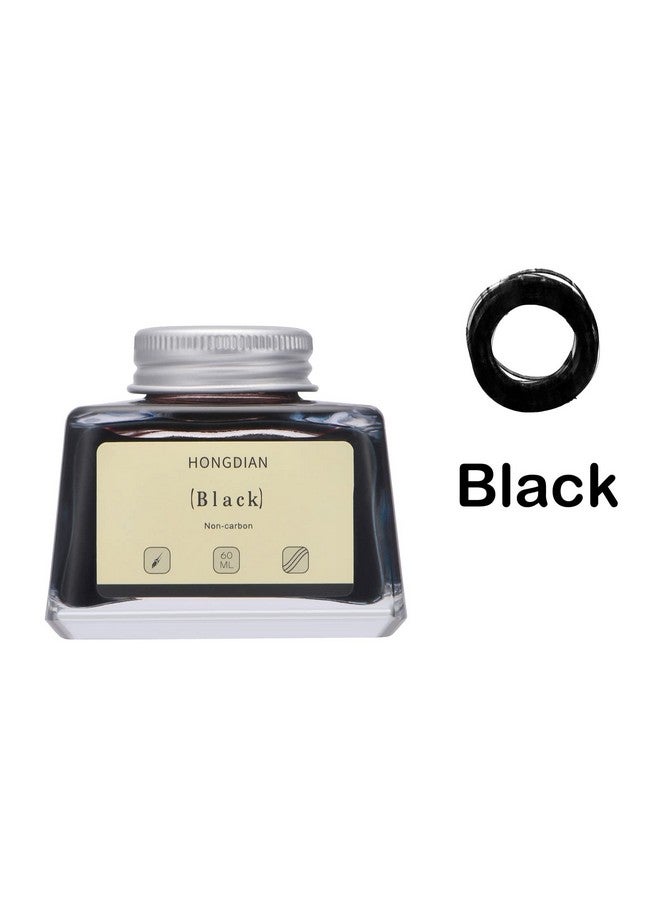Asvine Hongdian Fountain Pen Bottled Ink Black, 60Ml Fountain Pen Bottled Ink, Non Carbon - Image 5