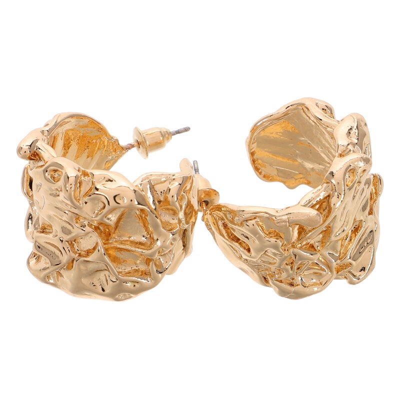 1 Pair Of Earrings Aesthetic Earrings Accessories Trendy Earrings Irregular Earrings Accessories Irregular Earring For Women Chunky Earrings - Image 1
