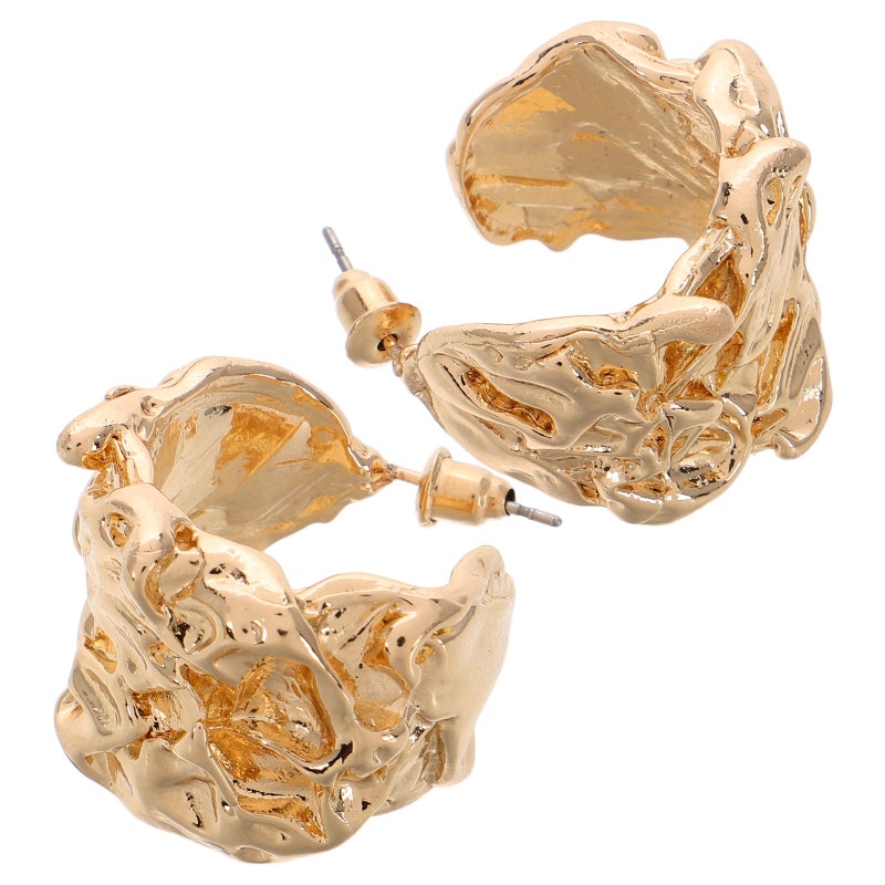 1 Pair Of Earrings Aesthetic Earrings Accessories Trendy Earrings Irregular Earrings Accessories Irregular Earring For Women Chunky Earrings - Image 5