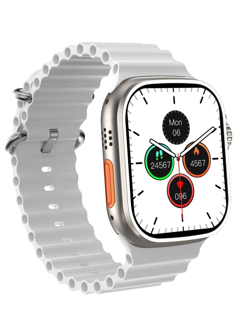 AROAQ - i10 Ultra Max Smart Watch for Men and Women IP67 Waterproof with Wireless Charging Smartwatch Compatible with HK8 Pro Max DT7 Max Z8 Ultra 9 Max - Image 1