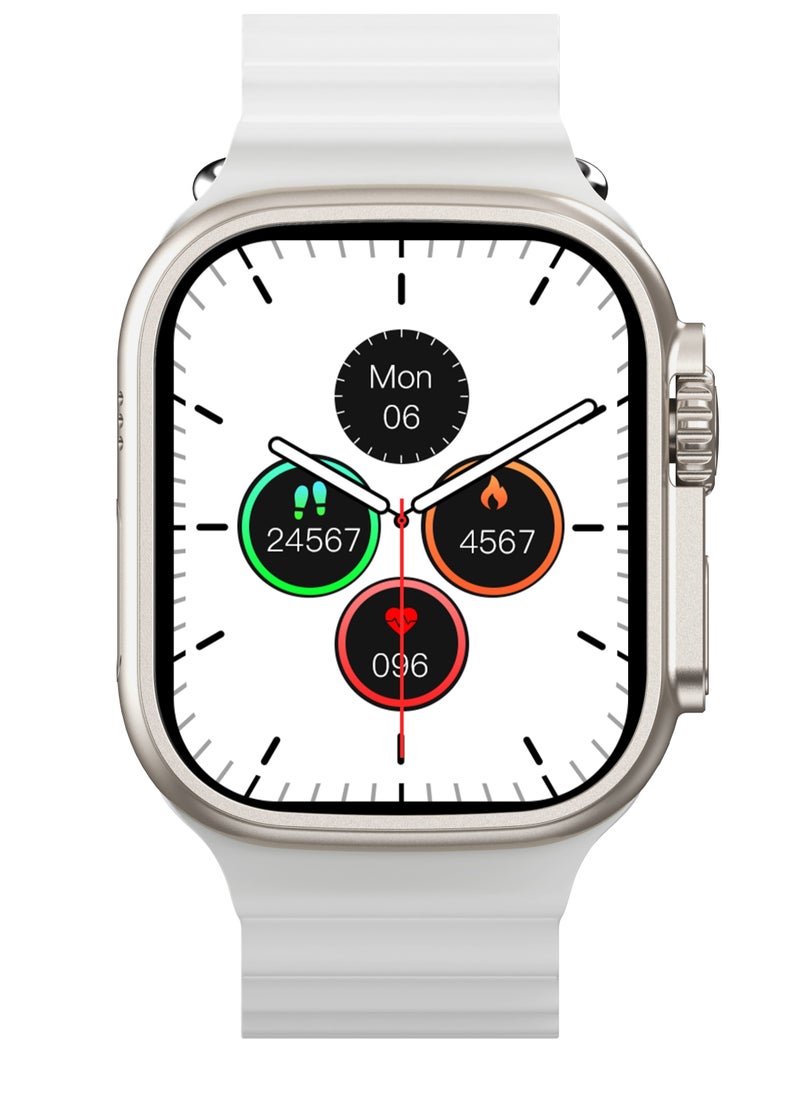 AROAQ - i10 Ultra Max Smart Watch for Men and Women IP67 Waterproof with Wireless Charging Smartwatch Compatible with HK8 Pro Max DT7 Max Z8 Ultra 9 Max - Image 1