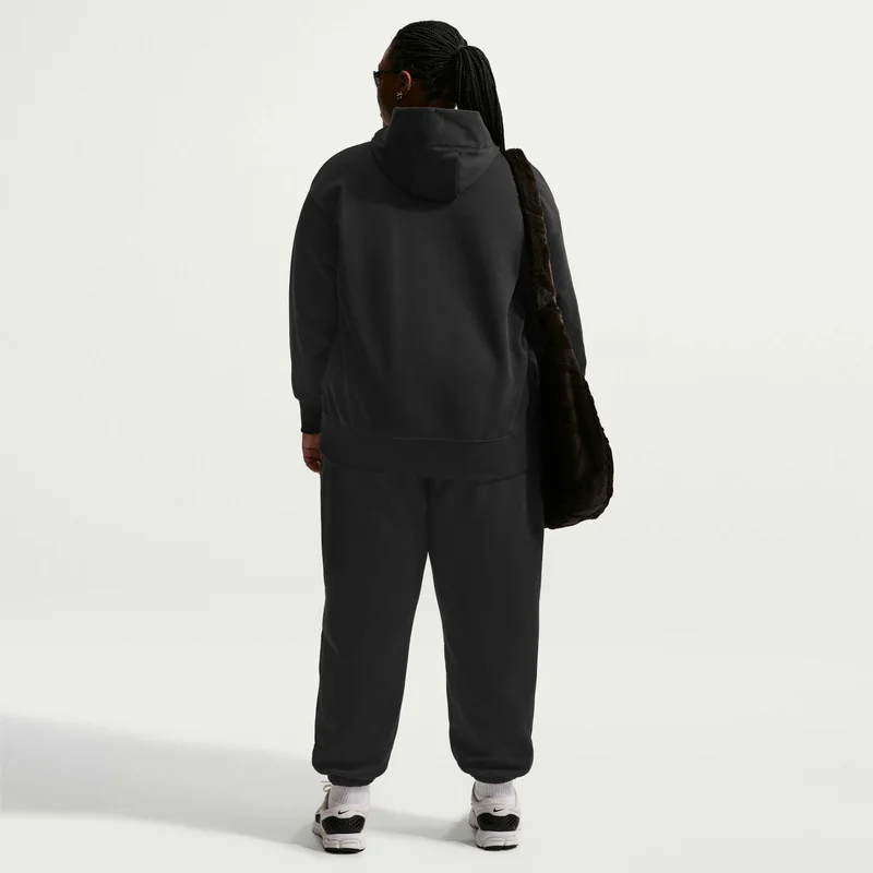 Nike Black Women's Sportswear Phoenix Fleece Track Pants for Women | Best Price UAE