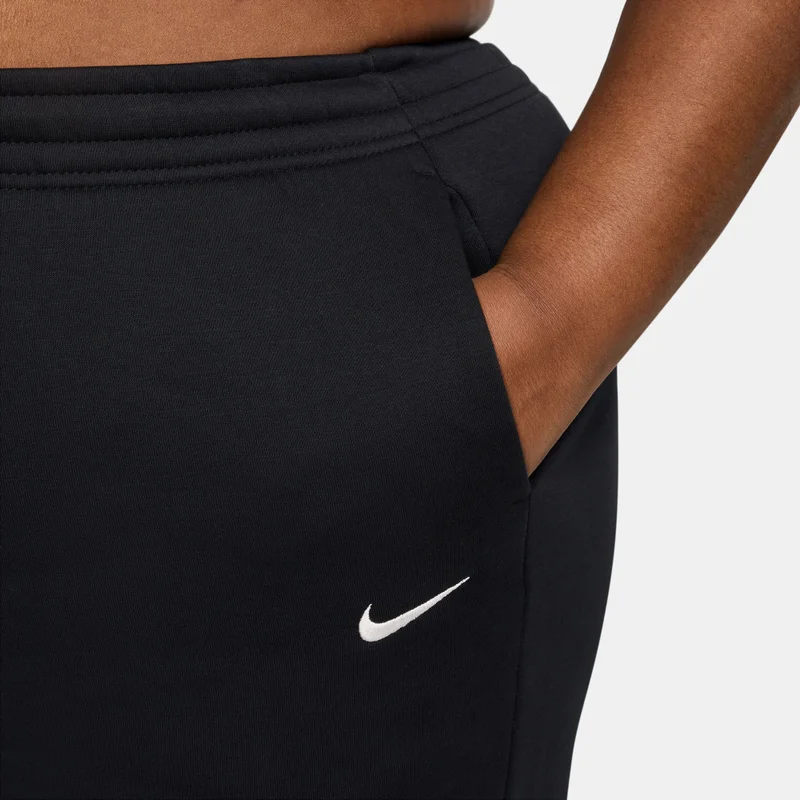 Nike Black Women's Sportswear Phoenix Fleece Track Pants for Women | Best Price UAE