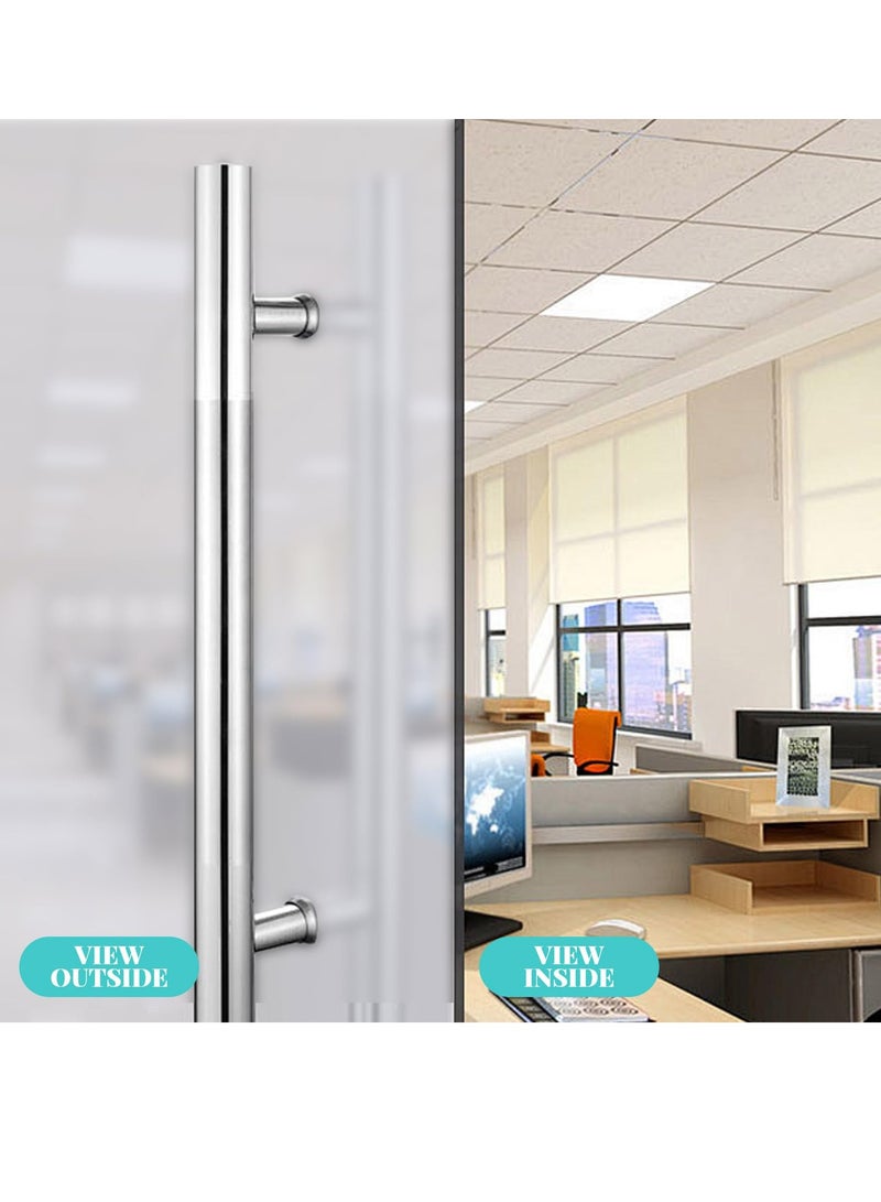 SYOSI Nano Coat One Way Mirror for Privacy Protection Strengthened Glass Cleaning Sponge Car Window Brightening Sponge Wipe One Way Mirror for Windows Monitoring Rooms and Car Rearview Mirrors - Image 5