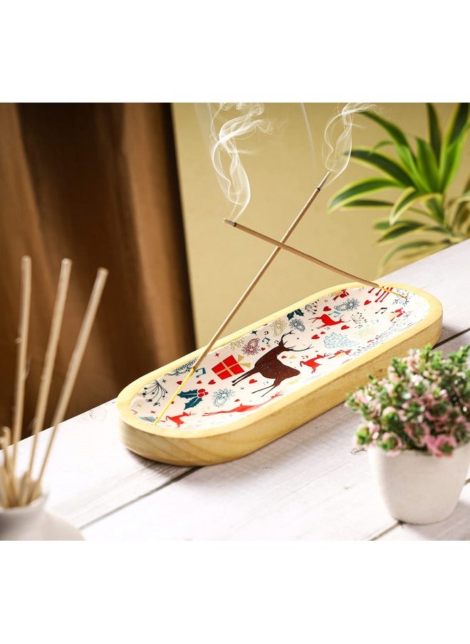 Bless International - Bless-Cinnamon-Incense-Sticks 100%-Natural-Handmade-Hand-Dipped-Incense-Sticks Organic-Chemicals-Free For-Purification-Relaxation-Positivity-Yoga-Meditation The-Best-Woods-Scent (25 Sticks (40Gm)) - Image 1