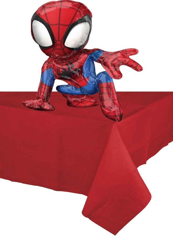 أناجرام مستلزمات حفلات عيد ميلاد سبايدي وأصدقائه، باقة بالونات فويل مكونة من 8 قطع - Image 2