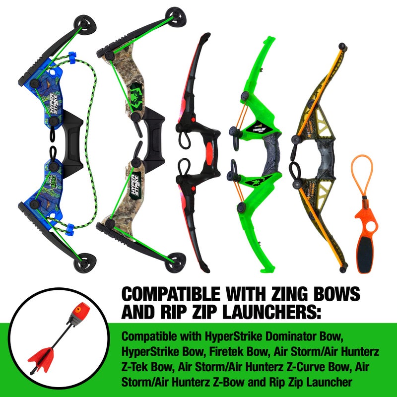 Zing Zing Firetek Arrow Refill Pack, 4X Light up Whistling Arrows, for Long Range Outdoor Play with Friends and Family, for Ages 14 and Up  - Image 3