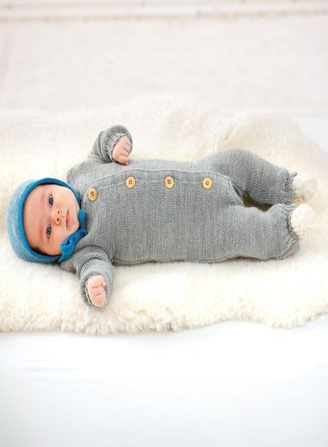 Ecoable Merino Wool Baby Coverall, Knit Long Sleeve Jumpsuit Romper | One-Piece Winter Outfit for Boys and Girls, Soft Organic Button-Up Layer (EU 62/68, Soft Pink) - Image 5