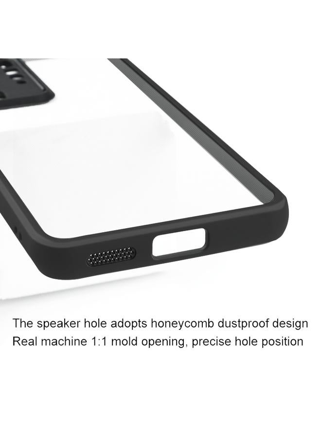 S-TOP Case For Huawei P40 Pro Frosted TPU + Transparent PC Phone Case - Image 5