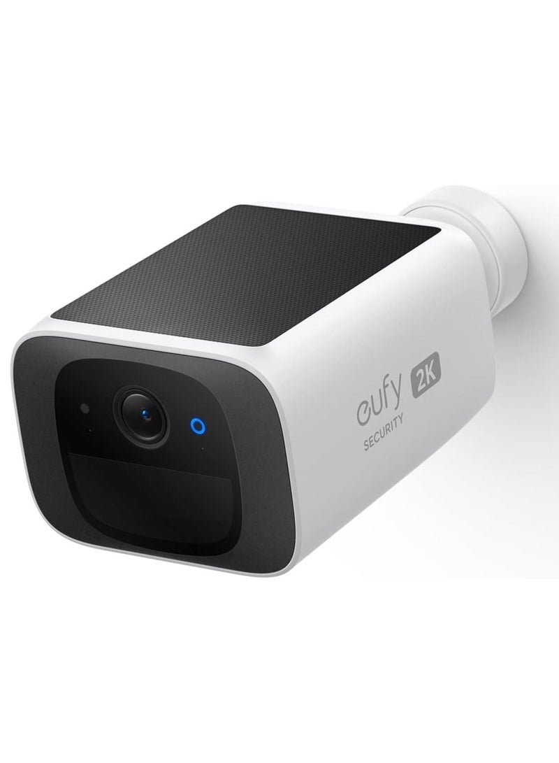 Eufy S220 SoloCam, Wire-Free 2K Resolution Home Base Security Camera, Tiny But Mighty with Continuous Solar Power, 2.4 GHz Wi-Fi, No Monthly - Image 1