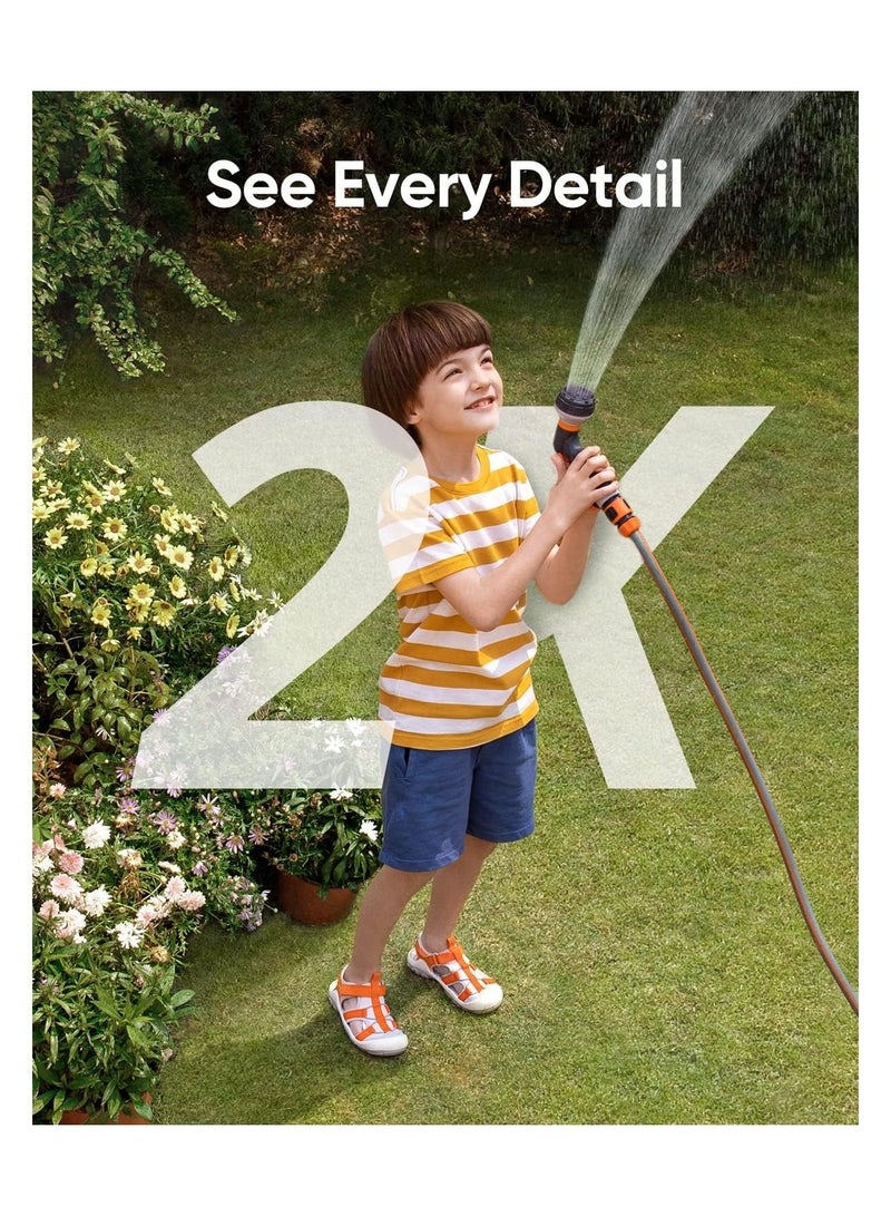 Eufy S220 SoloCam, Wire-Free 2K Resolution Home Base Security Camera, Tiny But Mighty with Continuous Solar Power, 2.4 GHz Wi-Fi, No Monthly - Image 3