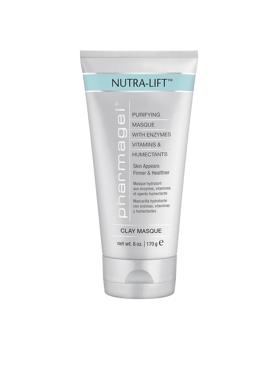 Pharmagel Pharmagel NutraLift Facial Masque  Hydrating Lifting and Radiating Clay Mask  Facial Moisturizer  6 oz 