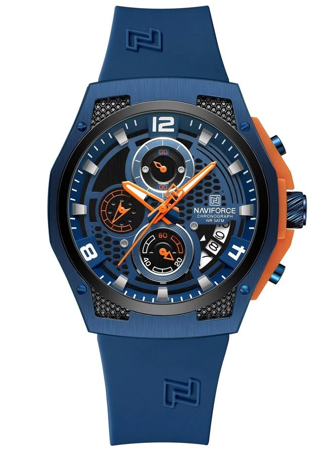 NAVIFORCE Men's Water Resistant Analog Luxury Watch New Edition NF8051 - Image 1