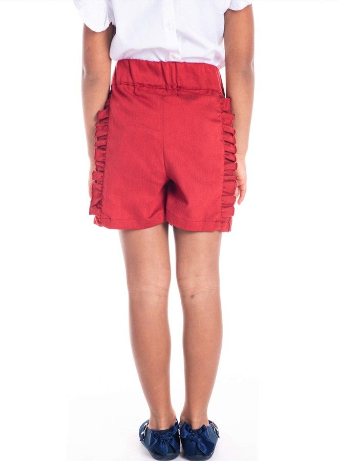 Cherry Crumble Pear Shorts Red - Image 3