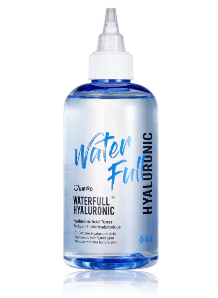 JUMISO Waterfull Hyaluronic Toner 250ml | Hydrating and Refreshing Toner with Hyaluronic Acid for Balanced, Radiant Skin - Image 1