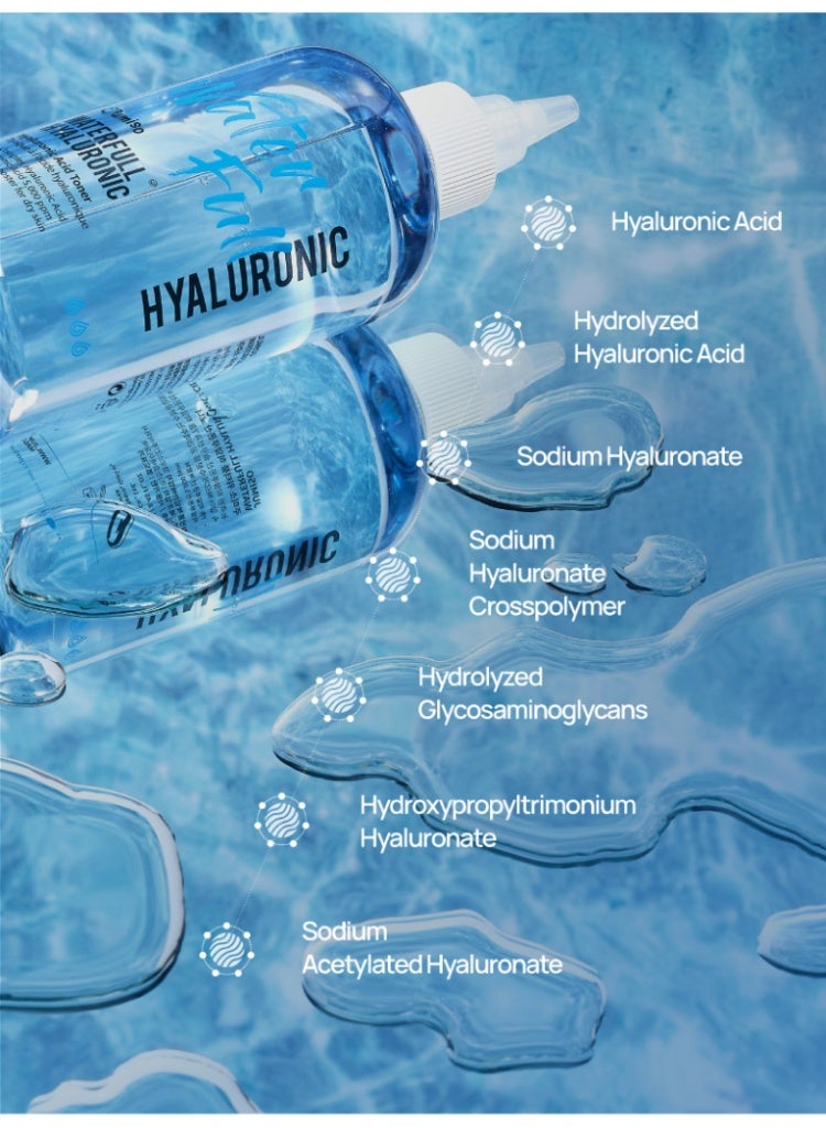 JUMISO Waterfull Hyaluronic Toner 250ml | Hydrating and Refreshing Toner with Hyaluronic Acid for Balanced, Radiant Skin - Image 5
