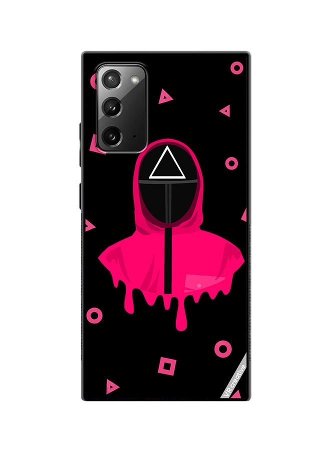 VR CREATIVE Protective Case Cover For Samsung Galaxy Note20 5G Squid Game Design Multicolour - Image 1