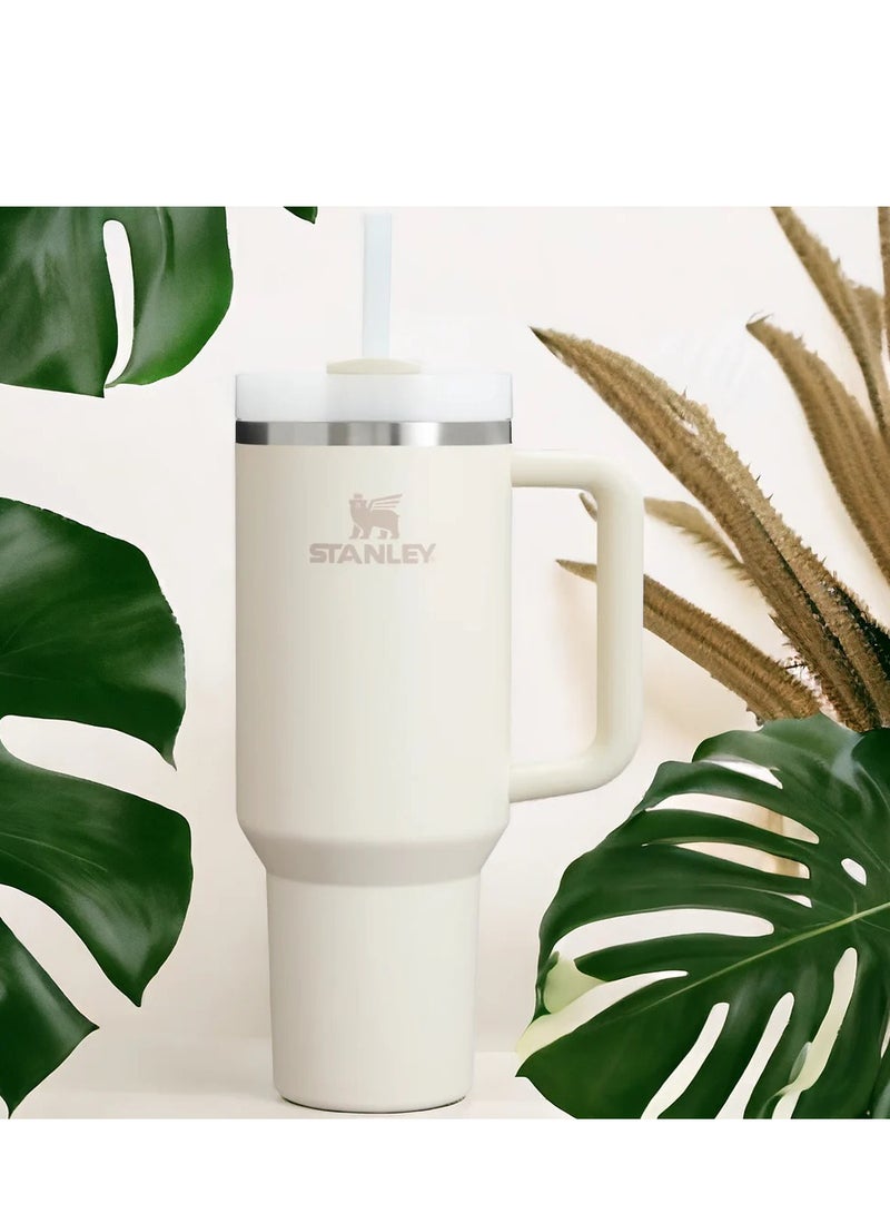 Stanley H2.0 Flow State Stainless Steel Tumbler with Handle and Straw Lid Insulated Reusable Cup for Water, Coffee, Smoothies & More, Travel Mug, Cupholder Friendly 40 oz - Image 4