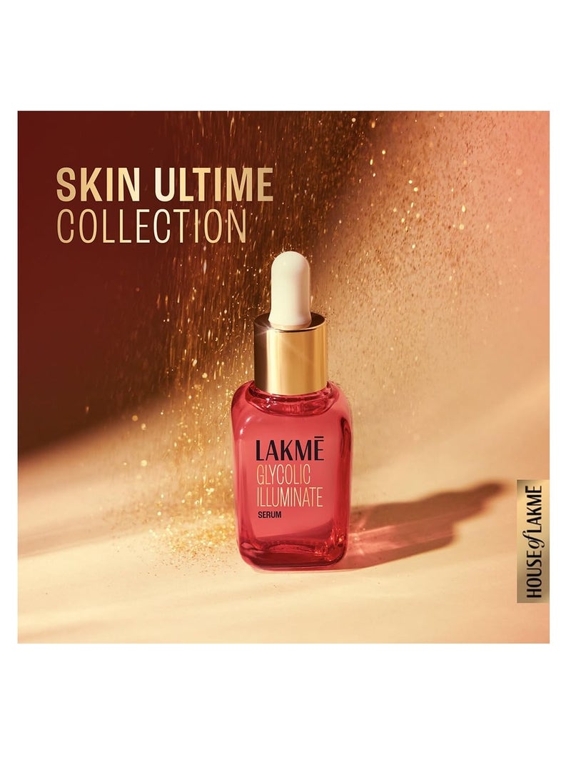 لاكمي مصل لاكمي جليكوليك المضيء مع 1% حمض الجليكوليك يقلل من البهتان ويحسن الملمس 15 مل - Image 2