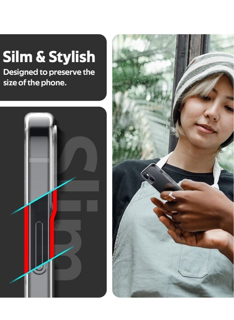 Raxoom iPhone 14 Plus Case, iPhone 14 Plus Case Clear, Aeska Ultra [Slim Thin] Flexible Clear TPU Scratch Resistant Gel Rubber Soft Silicone Protective Case Cover for iPhone 14 Plus (Clear) - Image 3