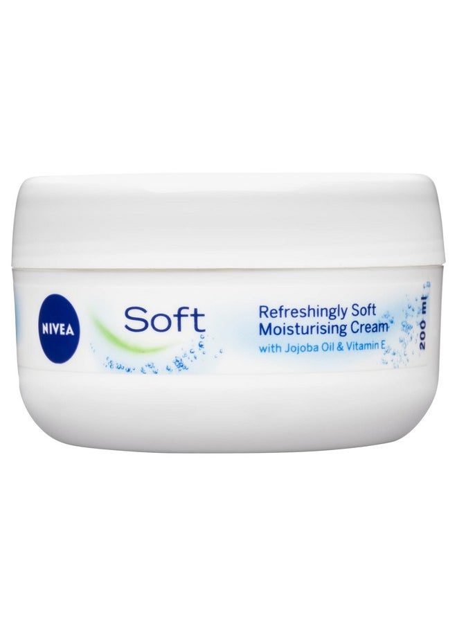 Nivea Refreshingly Soft Moisturizing Cream, 200ml